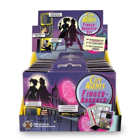 City Agent Fingerabdruck Set